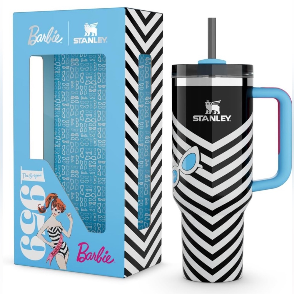 Barbie Stanley 1959 Black and Blue Tumbler Limited Edition NIB